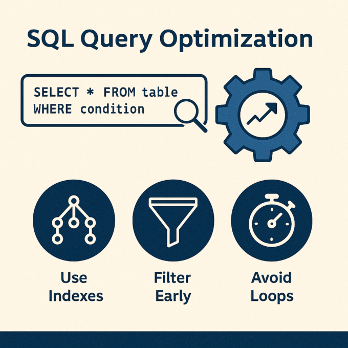 decorative image on SQL query optimization.