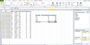 image describing pivot tables.