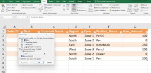 Loading data into Excel from Power Query.