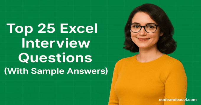 featured image on "Excel interview questions"